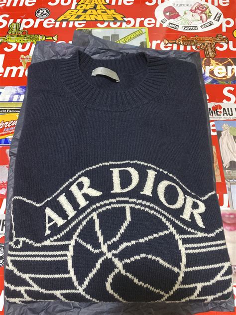 air dior sweater navy|Dior jumpers men.